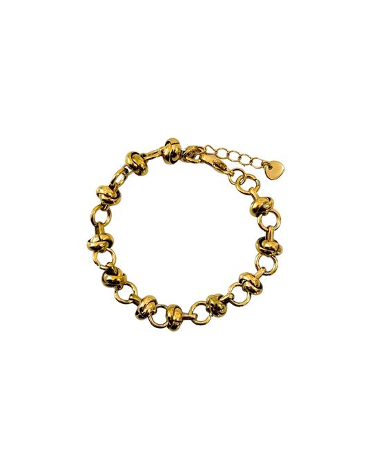 Pulseira Close Knot Dourado