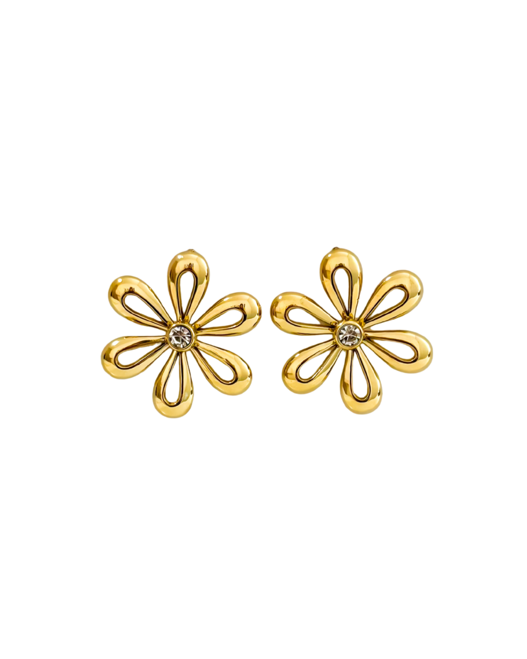 Brincos Pure Daisy Dourado