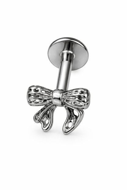 Piercing Laço Dourado ou Prateado