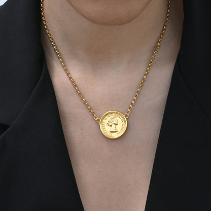 Colar Libra Banho de Ouro