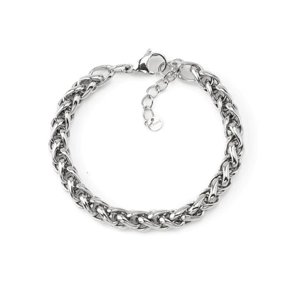 Pulseira Entrelaçado Dourado ou Prateado