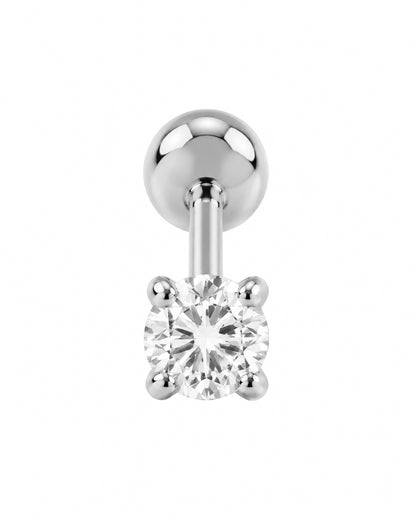Piercing Ponto de Luz Dourado ou Prateado