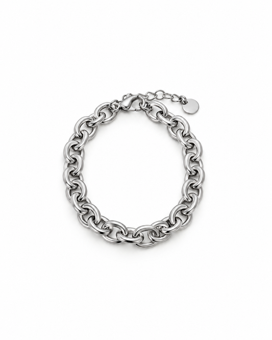 Pulseira Corrente Prateado