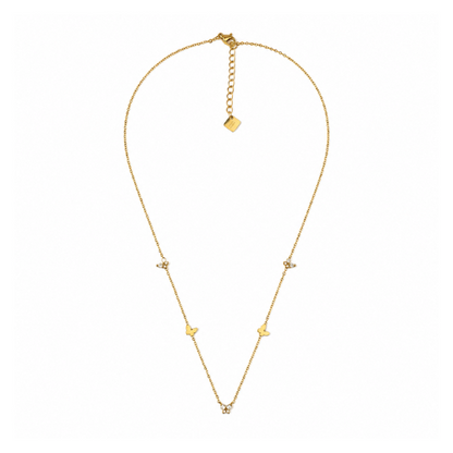 Colar Mini Borboletas Dourado ou Prateado