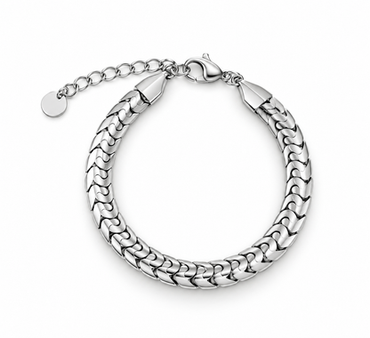 Pulseira Grossa Dourado ou Prateado