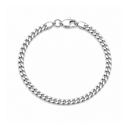 Pulseira Masculina Corrente Dourado ou Prateado