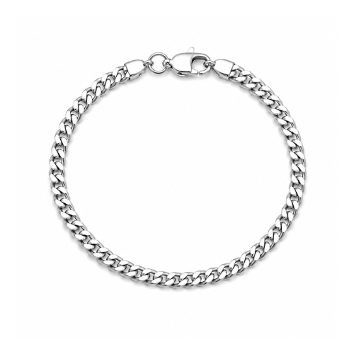 Pulseira Masculina Corrente Dourado ou Prateado