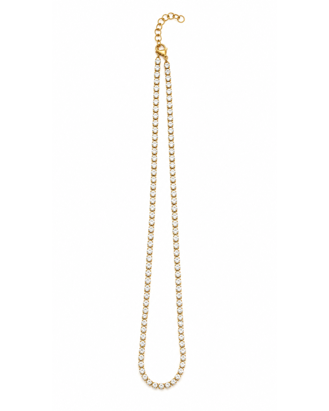 Colar Brilhantes Dourado