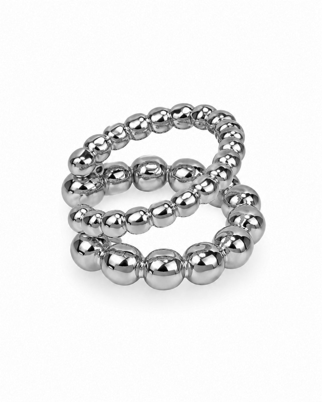 Earcuff Duplo Bolinhas Dourado ou Prateado