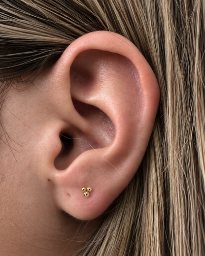 Piercing Mickey Dourado ou Prateado