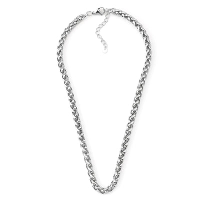 Colar Entrelaçado Dourado ou Prateado