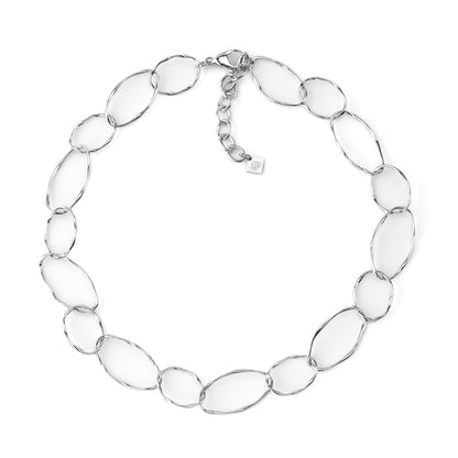 Colar Elos Dourado ou Prateado