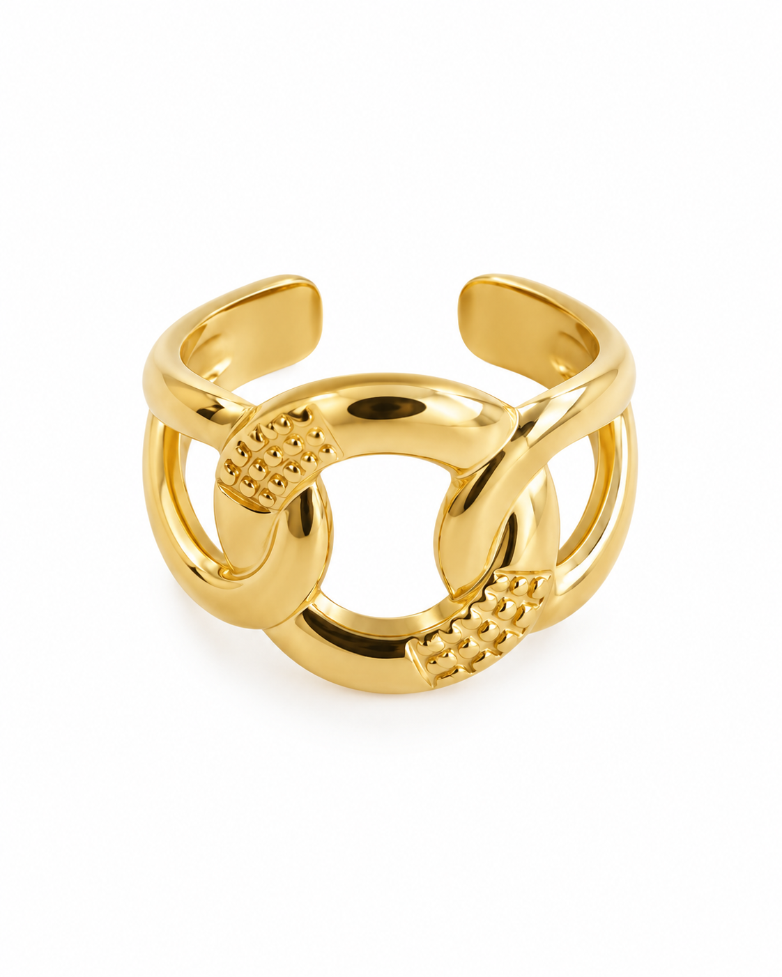 Earcuff Corrente Dourado ou Prateado