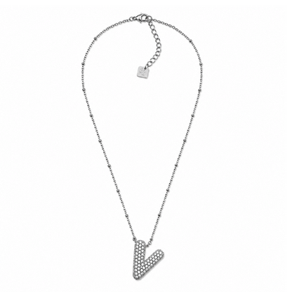 Colar Inicial Bubbles Brilhantes Dourado ou Prateado