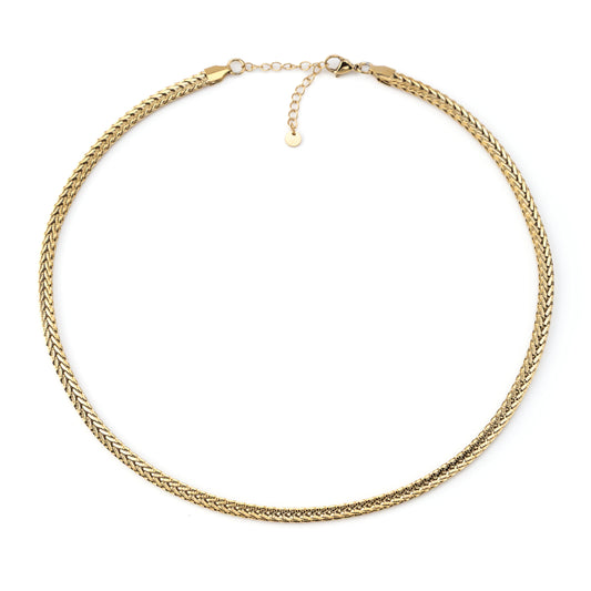 Colar Estático Dourado ou Prateado