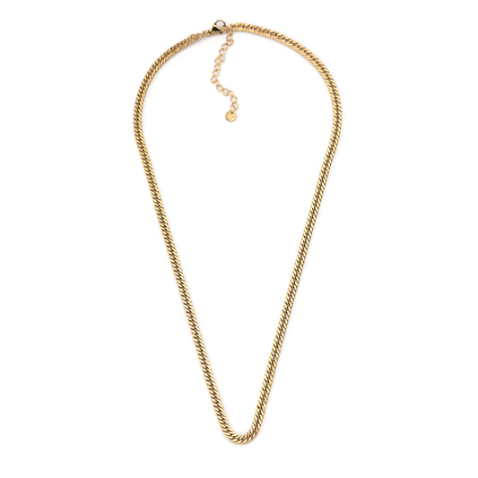 Colar Malha Dourado ou Prateado