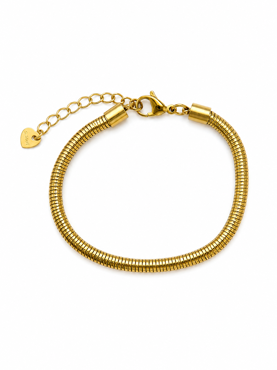 Pulseira Tubo Dourado