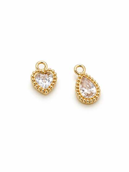 Colar Gravata Pendentes Dourado