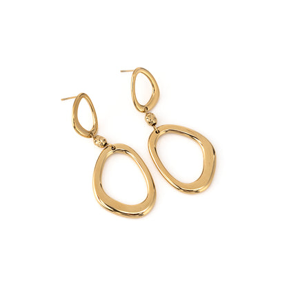 Brincos Abertos Dourado ou Prateado