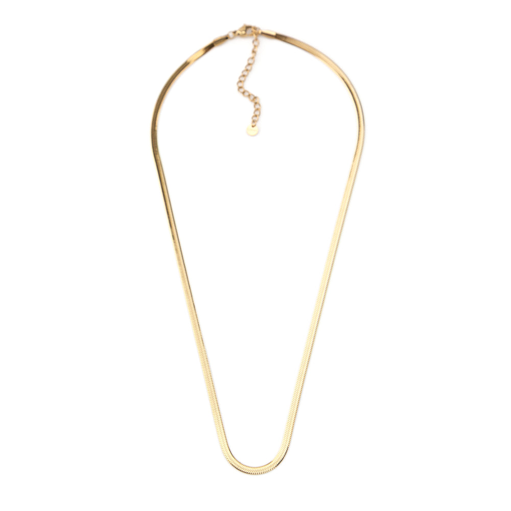 Gold Snake Necklace