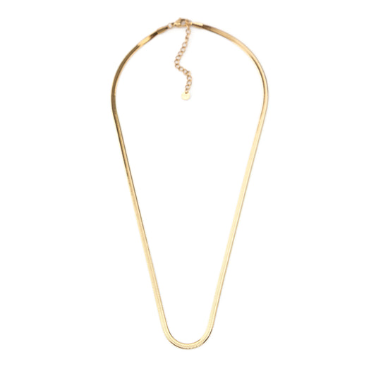 Gold Snake Necklace