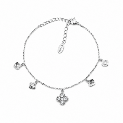 Pulseira Mini Trevos Dourado ou Prateado