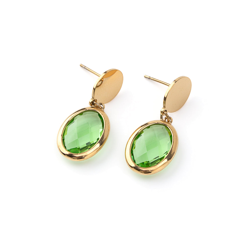 Brincos Colorido Dourado