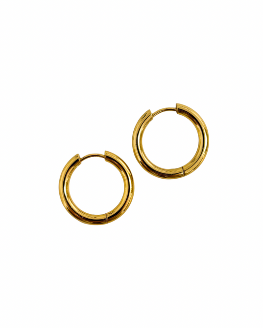 Brincos Simples Dourado