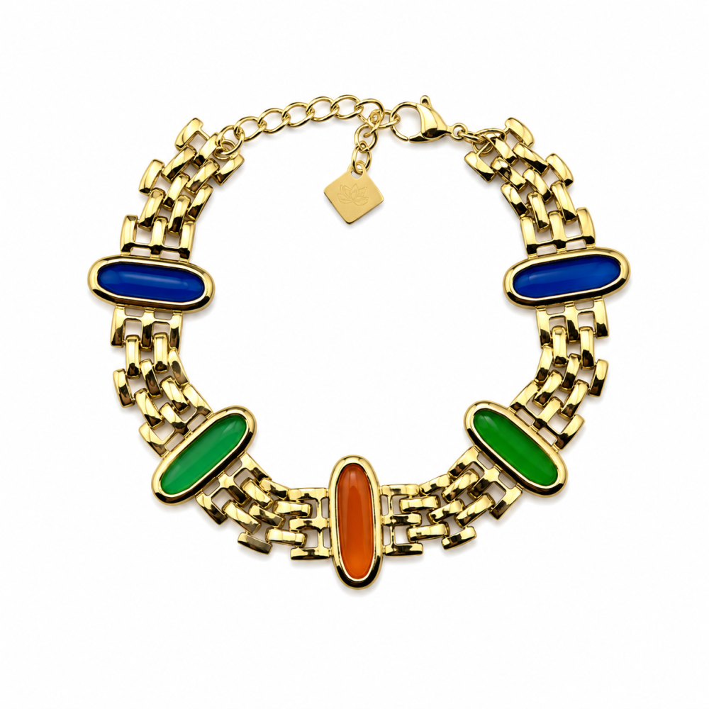 Pulseira Elos Dourado ou Prateado