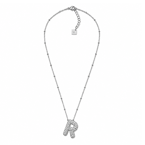Colar Inicial Bubbles Brilhantes Dourado ou Prateado