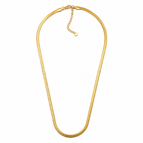 Colar Snake Dourado ou Prateado