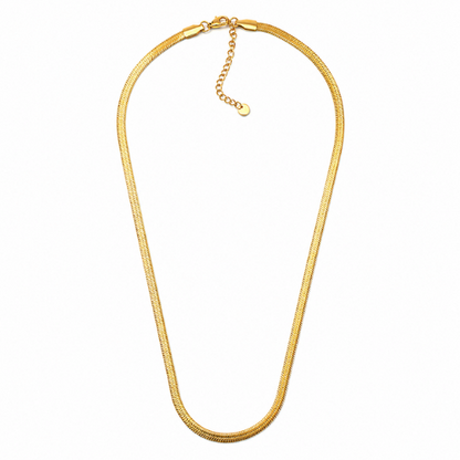 Colar Snake Dourado ou Prateado