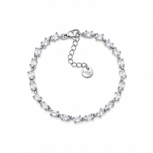Pulseira Brilhantes Dourado ou Prateado