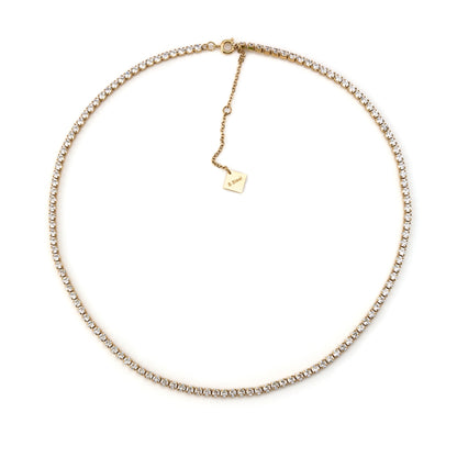 Colar Riviera Dourado ou Prateado