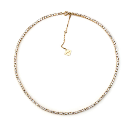 Colar Riviera Dourado ou Prateado