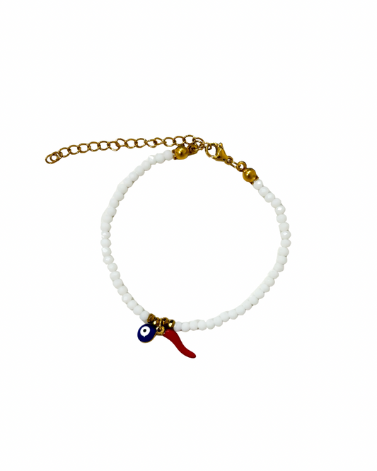 Pulseira Proteção Branco