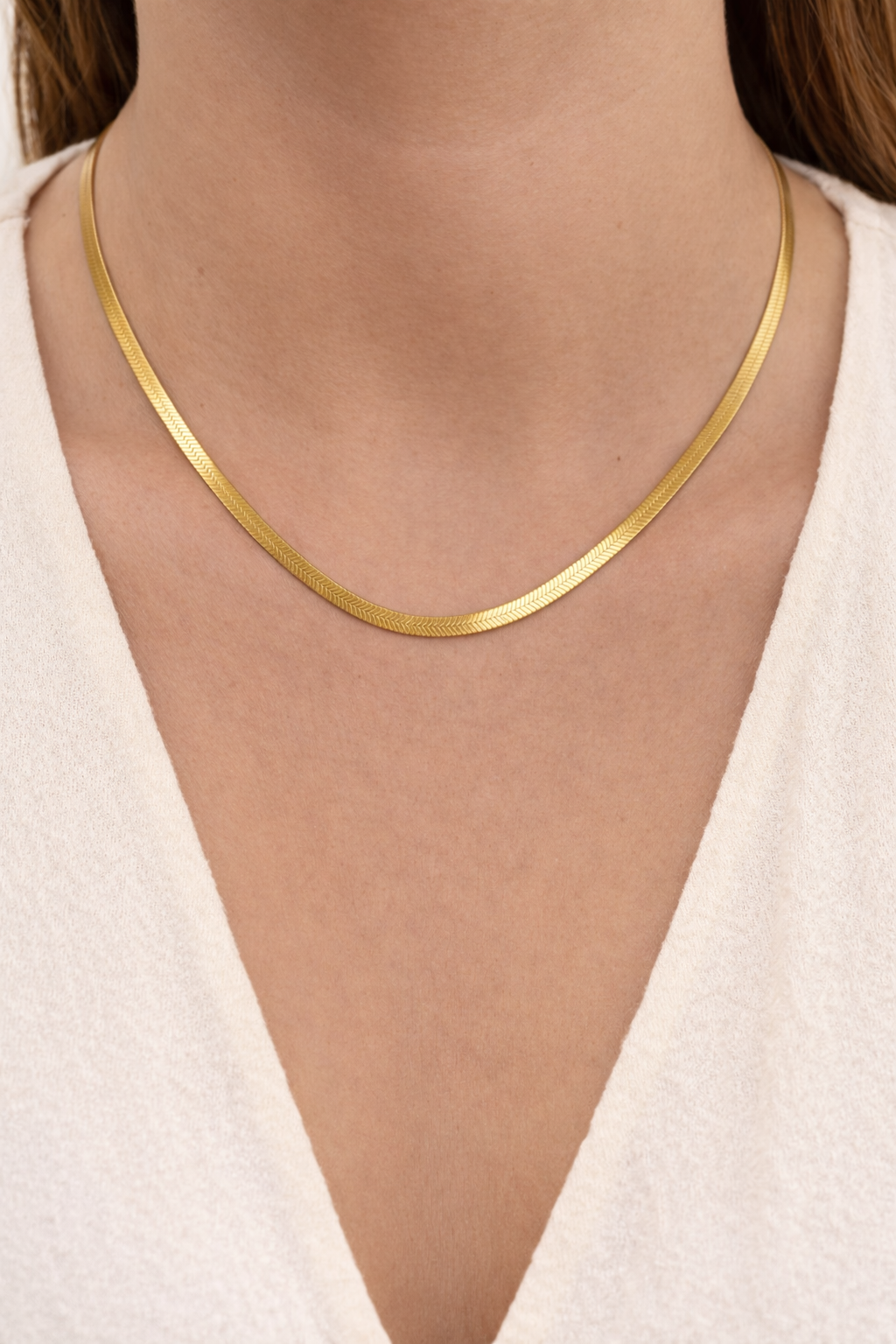 Gold Snake Necklace