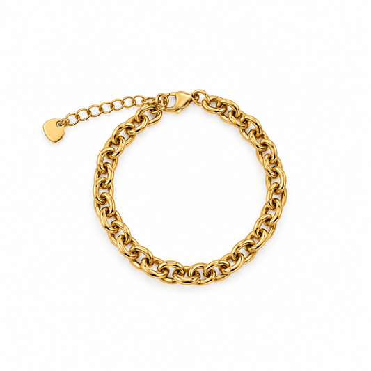 Pulseira Corrente Dourado ou Prateado