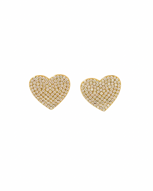 Brincos Bright Love Dourado
