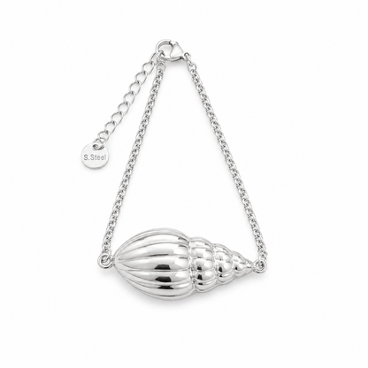 Pulseira Búzio Dourado ou Prateado