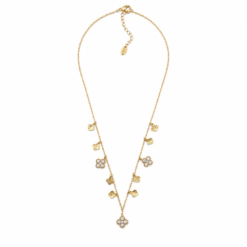 Colar Mini Trevos Dourado ou Prateado