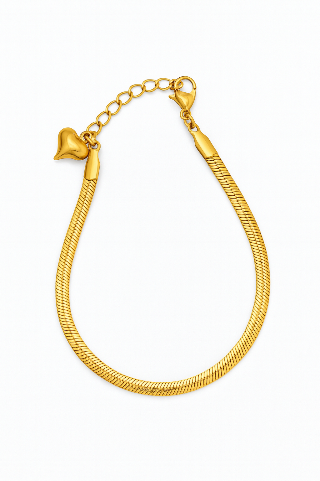 Pulseira Snake | Dourado ou Prateado | Aço Dourado