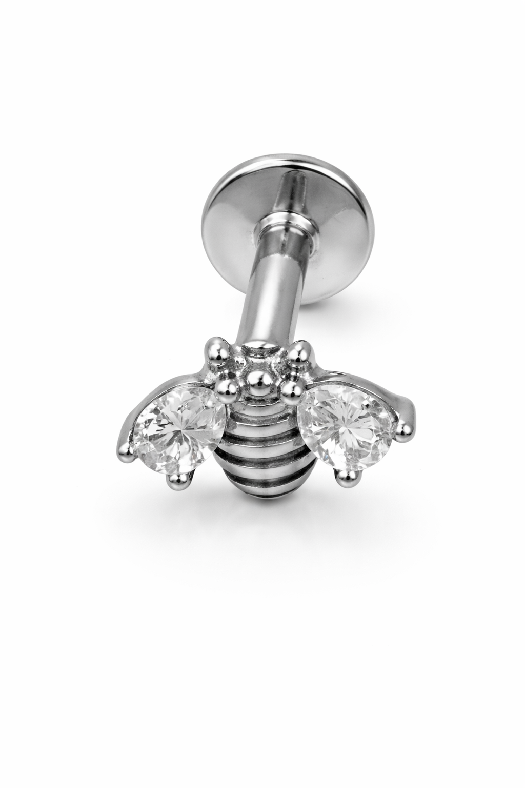 Piercing Abelha Dourado ou Prateado