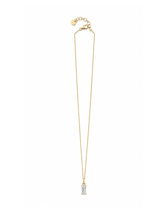Colar Ponto de Luz Dourado