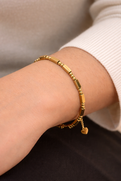 Gold Geometric Bracelet