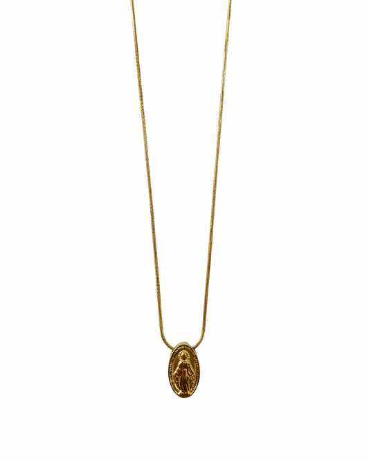 Colar Nossa Senhora Dourado