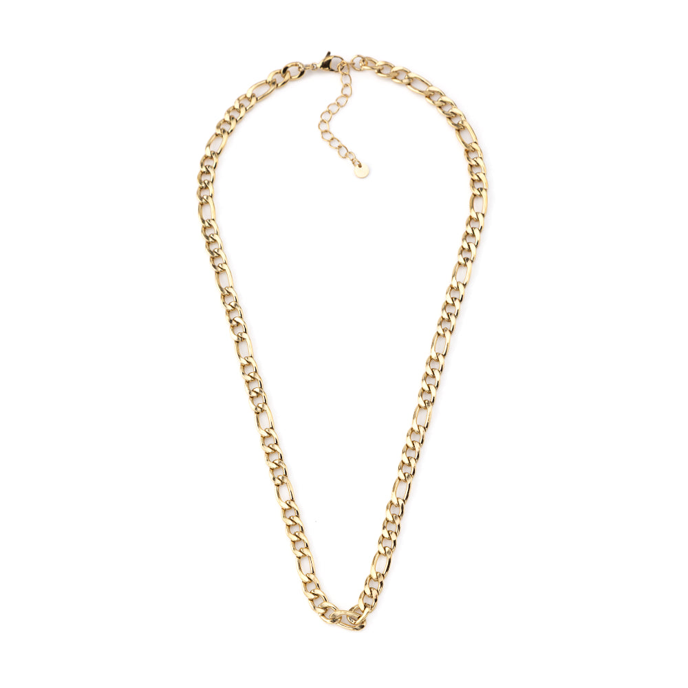 Colar Corrente Clássica Dourado ou Prateado