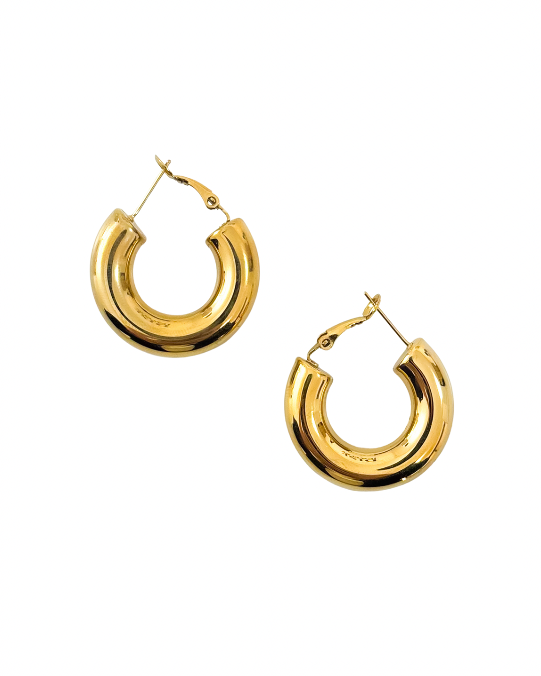 Brincos Roundie Dourado