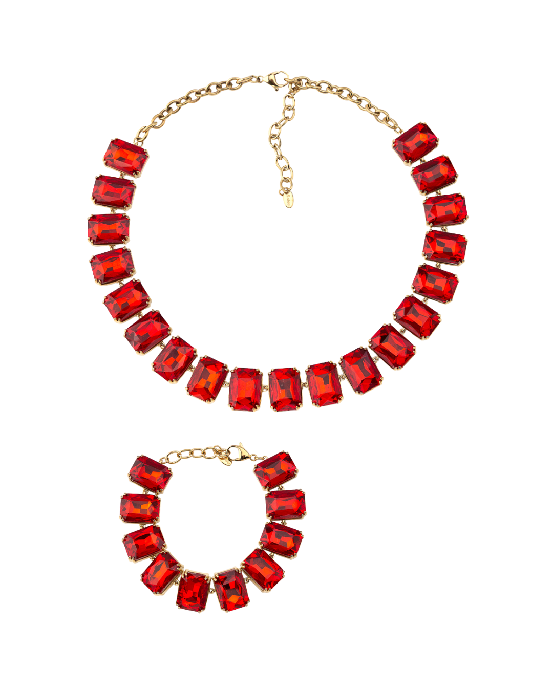 Conjunto Brilhantes Maxi Branco, Preto ou Vermelho