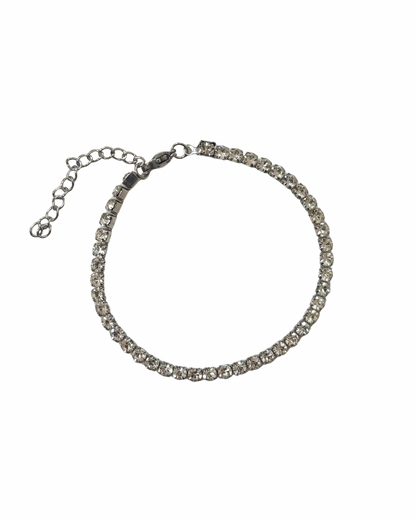 pulseira riviera prateado aço inoxidável 316l
bracelete riviera aço inox prateado dise jewelry